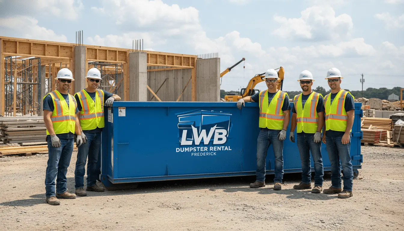Construction Dumpster Rental In Frederick MD