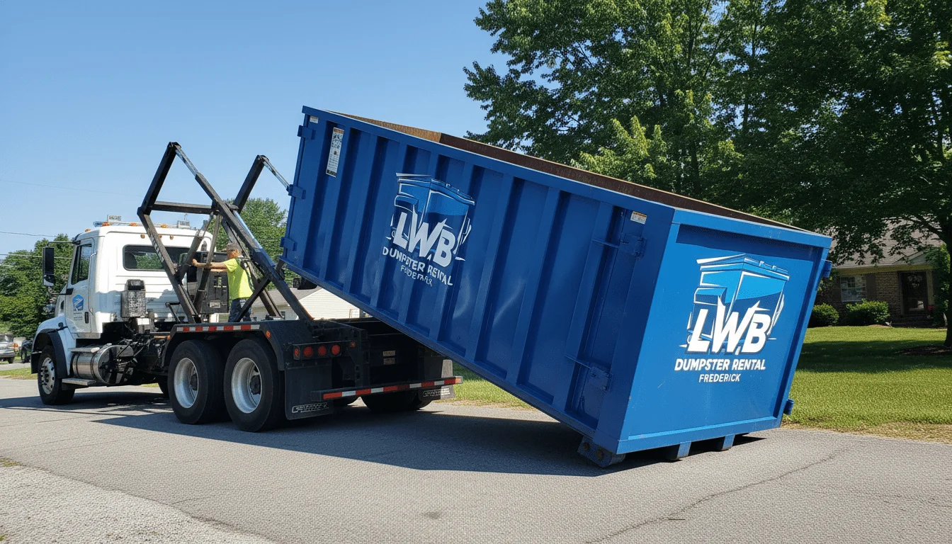 Frederick MD Roll-off Dumpster Rental