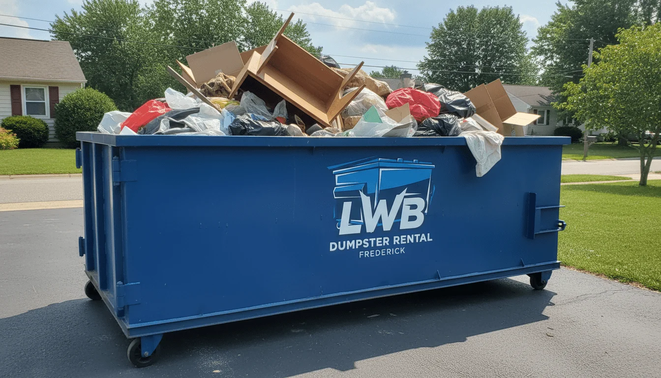 Junk Removal Dumpster Rental Frederick MD