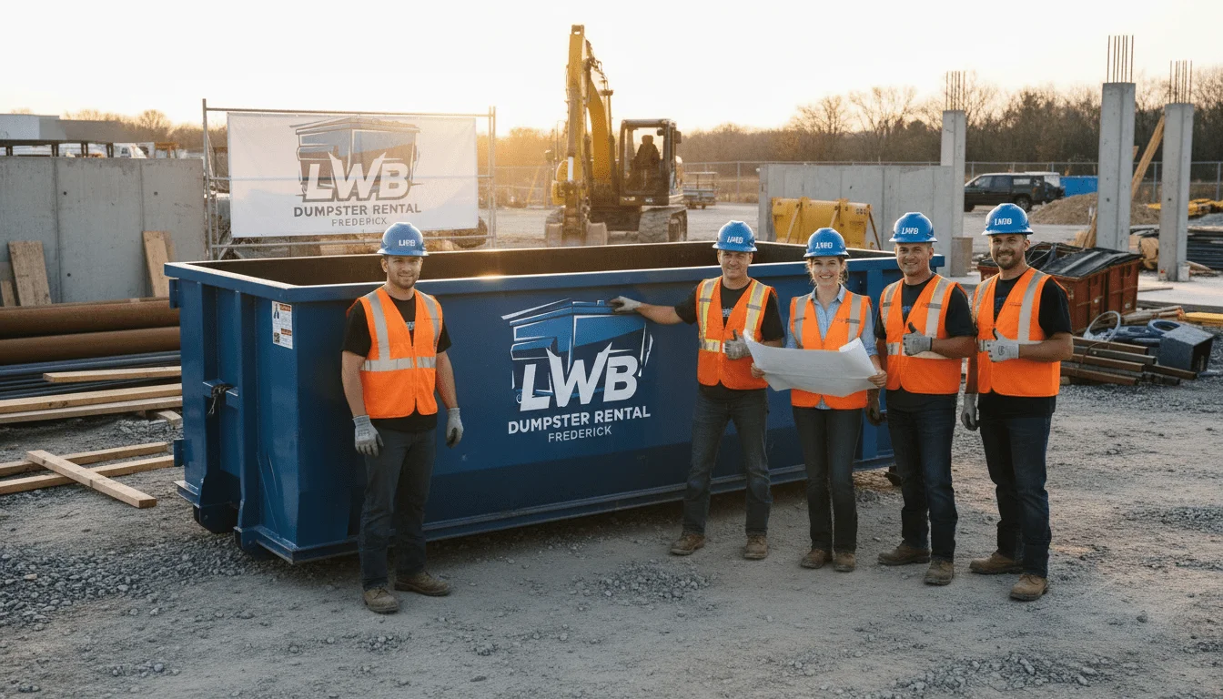 Professional Dumpster Rentals In Frederick MD