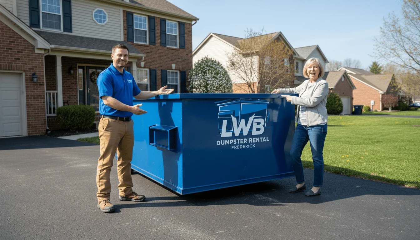 Residential Dumpster Rental In Frederick MD